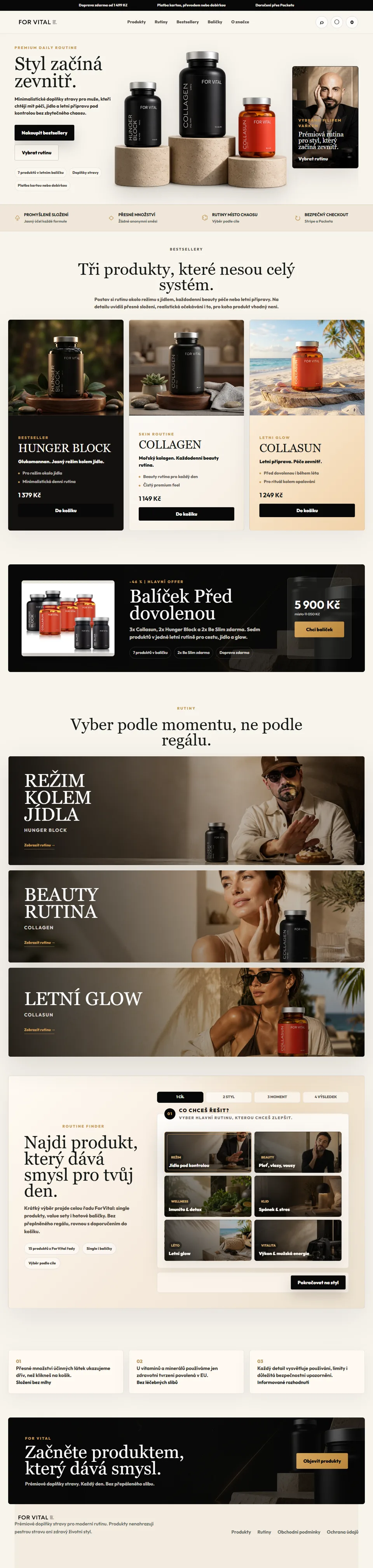 Náhled projektu ForVital