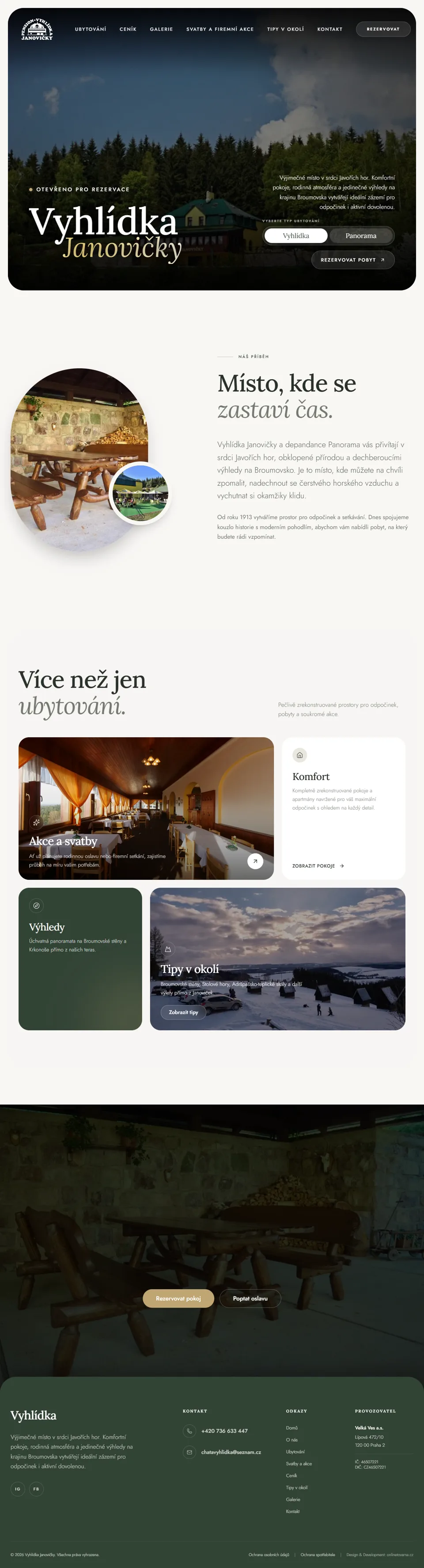 Náhled projektu Vyhlídka Janovičky