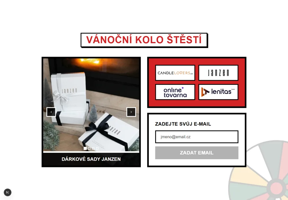 Náhled projektu Kolo odměn pro Lenitas