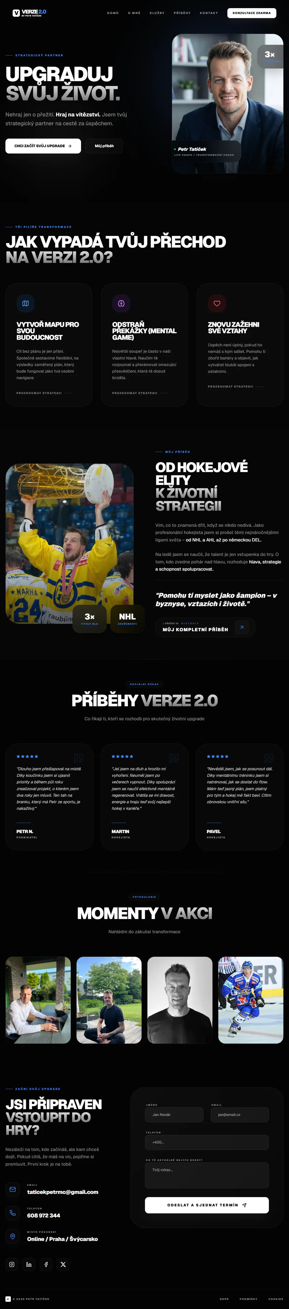 Náhled projektu Verze 2.0 by Petr Tatíček
